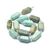 Natural Amazonite Beads Strands G-F715-057-2
