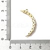 Brass Micro Pave Cubic Zirconia Pendants KK-I276-36G-3