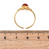 304 Stainless Steel Adjustable Open Cuff Rings RJEW-A071-05G-5