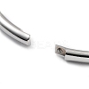 201 Stainless Steel Hinged Bangle STAS-Z057-01A-3