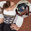7M Flat Embroidery Polyester Ribbons OCOR-WH0003-011B-4