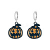 Halloween Alloy Enamel Hoop Earrings FS-WG6BEC1-02-1