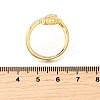 Brass Cuff Rings for Women RJEW-F184-08I-G-5