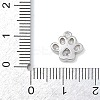 Brass Micro Pave Clear Cubic Zirconia Charms KK-G545-05P-3