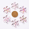 Transparent Acrylic Beads TACR-S154-35C-902-3