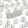 Brass Rhinestone Spacer Beads X-RB-A014-Z12mm-01S-1