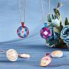 Glass Cabochons GGLA-R040-25mm-04-6