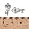 304 Stainless Steel Pendants STAS-L022-555P-3