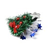 Christmas Theme Glitter Felt Fabric Alligator Hair Clip LS-PHAR-U002-01E-3