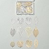 24Pcs 12 Styles Brass Pendants KKC-FS0001-01-7