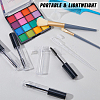 10Pcs DIY Plastic Empty Eyelash Bottle with 4Pcs 2ml Disposable Plastic Dropper with 2Pcs Mini Transparent Plastic Funnel Hopper MRMJ-GF0001-53A-4
