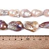 Natural Baroque Pearl Keshi Pearl Beads Strands PEAR-S019-05D-03-5