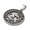 304 Stainless Steel Pendants LS-STAS-C084-01B-AS-2