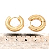 202 Stainless Steel Huggie Hoop Earrings EJEW-O087-08C-G-4