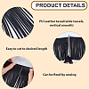 2M PU Leather Suede Fringe Trim DIY-CL0002-36A-6