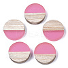 Resin & Wood Cabochons RESI-R425-05H-1