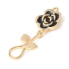 Brass Enamel Pendants KK-A253-01G-01-2
