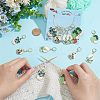 Pot Culture Alloy Enamel Pendant Stitch Markers HJEW-AB00476-3