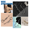 40Pcs 2 Style Stainless Steel Pendants STAS-UN0052-79-6