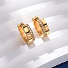 304 Stainless Steel Cubic Zirconia Hoop Earrings EJEW-D331-12G-4