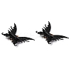 Butterfly with Eye Plastic Alligator Hair Clips LS-PHAR-M015-04-2