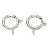 Brass Spring Ring Clasps KK-CBA1AE8-05E-P-1