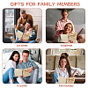 Wooden 2-Ring Loose Leaf Binder Postcard Phote Album Cover DIY-WH0547-028-5