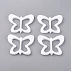 Resin Buckle Clasps LS-RESI-WH0008-25D-2
