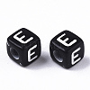 Opaque Acrylic Beads SACR-N002-01E-3