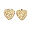 304 Stainless Steel Pendants STAS-L022-578G-1