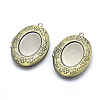 Brass Locket Pendants LS-KK-F717-18AB-NR-1