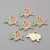 Alloy Enamel Pendants FIND-CJC0010-30LG-01-1