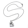304 Stainless Steel Double Dolphin Heart Urn Ashes Necklaces LS-STAS-Z106-08P-4
