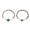 Sea Turtles and Starfish Coconut Beads Bracelets BJEW-JB11882-01-2