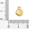 Ion Plating(IP) 304 Stainless Steel Charms STAS-P379-03F-G-3