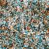 Spray Painted Glass Seed Beads SEED-T007-08A-2