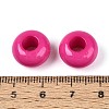 Opaque Acrylic European Large Hole Beads SACR-N019-03I-3