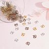120Pcs 3 Colors Tibetan Style Alloy Pendants TIBEP-PH0001-75-4