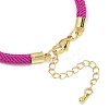 4.5MM Round Nylon Milan Cord Bracelet Making BJEW-I245-01G-28-3