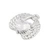 Brass Micro Pave Cubic Zirconia Charms ZIRC-P122-01B-P01-2