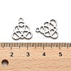 Non-Tarnish 316 Surgical Stainless Steel Charms LS-STAS-H190-03P-04-3