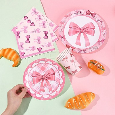 Bowknot Theme Birthday Party Decoration Sets ST-CJ0030-02-1