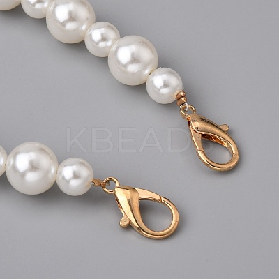 Glass Pearl Phone Case Beaded Chain AJEW-WH0289-85-1
