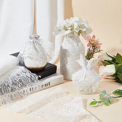 Polyester Lace Trims SRIB-GF0001-23-1