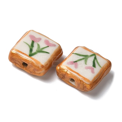 Handmade Porcelain Beads PORC-C008-03B-1