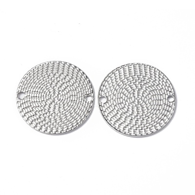 Non-Tarnish 304 Stainless Steel Connector Charms STAS-C066-04P-1