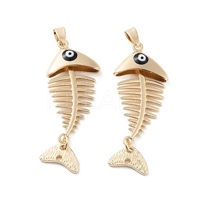 Rack Plating Alloy Enamel Big Pendants FIND-C050-08G-03-1