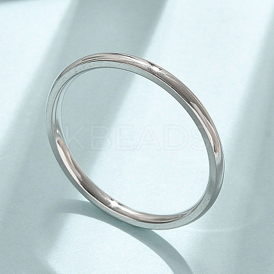 304 Stainless Steel Plain Band Rings STAS-I160-E03-P-1