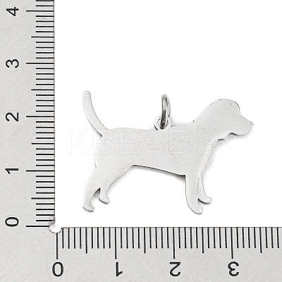 Non-Tarnish 304 Stainless Steel Pendants X-STAS-E205-09P-1