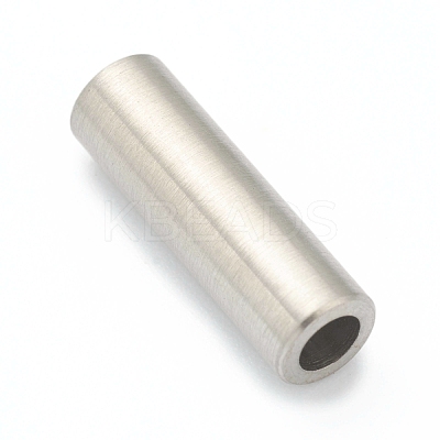 Tarnish Resistant 304 Stainless Steel Magnetic Clasps with Glue-in Ends STAS-B017-01A-P-1